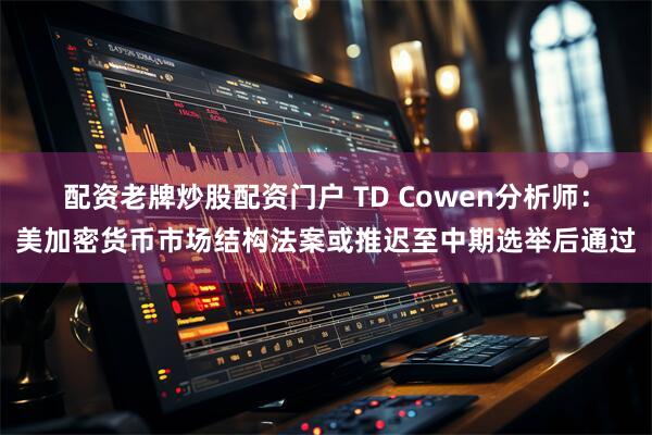 配资老牌炒股配资门户 TD Cowen分析师：美加密货币市场结构法案或推迟至中期选举后通过