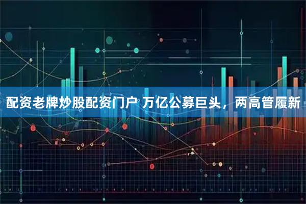 配资老牌炒股配资门户 万亿公募巨头，两高管履新